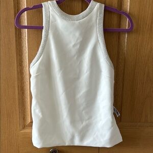 Zara Rhinestone Sleeveless Top